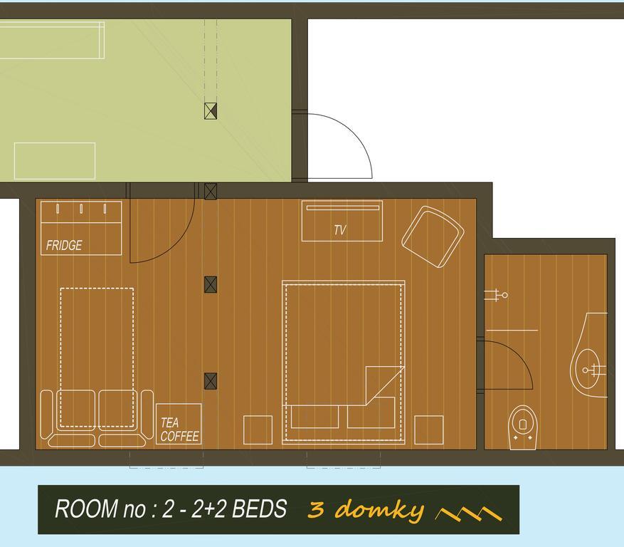 3 Domky Bed & Breakfast Demanovska Dolina Exterior photo